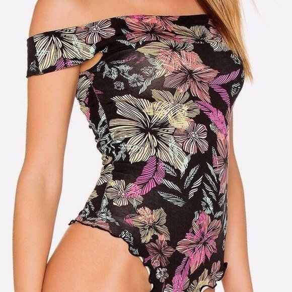 Intimately Free People Off the Shoulder Bodysuit m - Picture 1 of 9